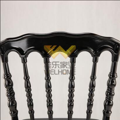 Black PC Napoleon chair for evevt